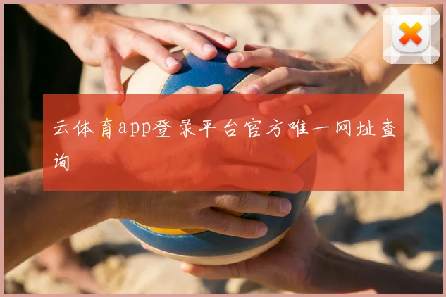 云体育app登录平台官方唯一网址查询